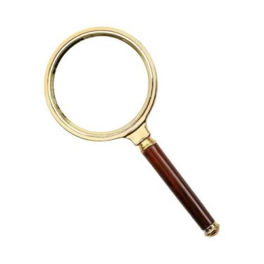 Imagem de Lupa antiga portátil de alta definição, lupa portátil para crianças, l