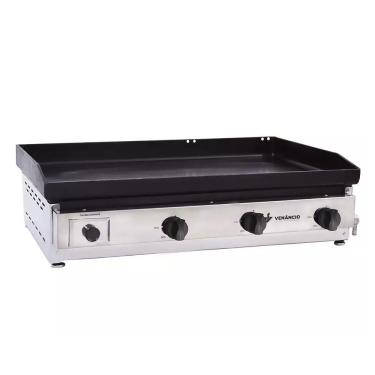 Imagem de Chapa Bifeteira A Gás 3 Queimadores 80cm Deguste Luxo Venâncio