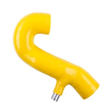 Imagem de XAJINGSU Kit de duto de tubo de mangueira de indução de entrada de ar de silicone para Fiat Abarth 500 595 695 Garrett Turbo 180PS 180HP 1 peça 4Ply (espessura de 5,4 mm) 11 cores (amarelo brilhante)