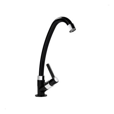 Imagem de 2X Torneira Para Cozinha Bancada 1/4 De Volta Alavanca Preto