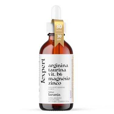 Imagem de 1EXPERT® Suplemento Alimentar Líquido 30 ml Sabor Laranja | Arginina + Taurina + Vitamina B6 + Magnésio + Zinco | Fórmula Líquida Prática, Uso Adulto (19+), Qualidade 1EXPERT®