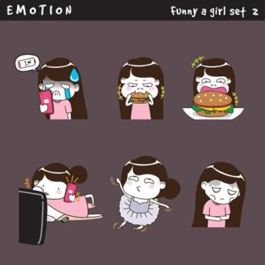 Imagem de Adesivos Kawai fofos para decoração infantil quartos e cadernos - Conjunto 2 peças 40x40cm