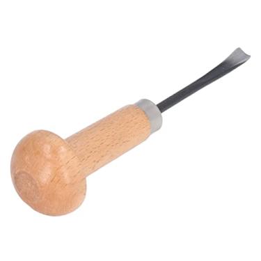Imagem de Zerodis Cinzel de Escultura Em Madeira Suprimentos Industriais Ferramentas Industriais Ferramentas de Corte para Bater Goiva de Corte Com Cabo de Madeira de Faia Ideal para Entusiastas de Marcenaria
