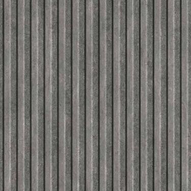 Imagem de Papel De Parede Auto Adesivo Listras Industrial Chumbo Cinza Quarto Sa