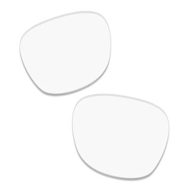 Imagem de LenzProse Lentes de reposição polarizadas de 1,5 mm para óculos de sol inteligentes Ray-Ban RW4005 51 mm, antiarranhões | Ajuste perfeito, Hd Clear não polarizado - 1,5 mm, 51mm