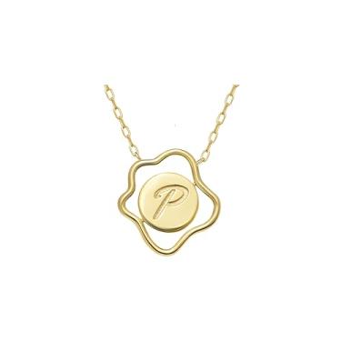 Imagem de CRITI RORA Colar de diamante cultivado em laboratório para mulheres, colar giratório banhado a ouro S925 com pingente de sol e lua, presente de joia feminina, presente de aniversário para ela, 18