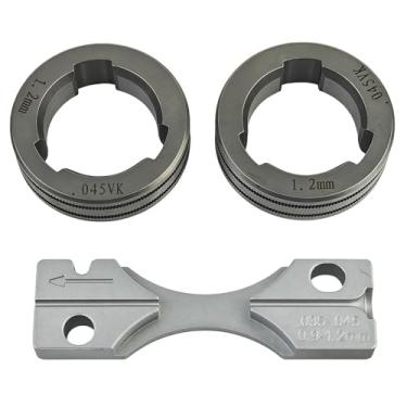 Imagem de Kit de substituição de rolo de transmissão com núcleo de fluxo de 0,114 cm, VK-Groove .045 (KP1696-045C) para Lincoln Power MIG 216, 255XT, 350MP, LN-15, LN-25 PRO, Power Feed 25M, LF-72