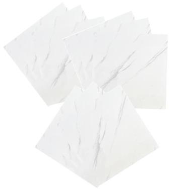 Imagem de Placa Adesiva Marmore 3D Kit 10 uni Autocolante Obra Reforma Casa Cozi