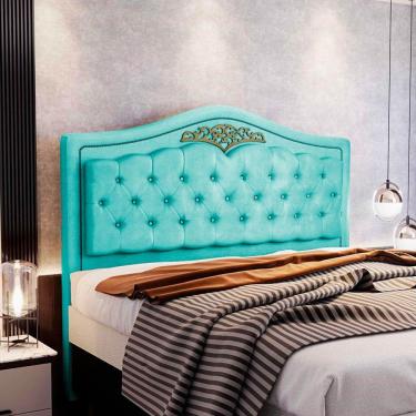 Imagem de Cabeceira Holanda 1,95 M Com Design Retro King Ciano