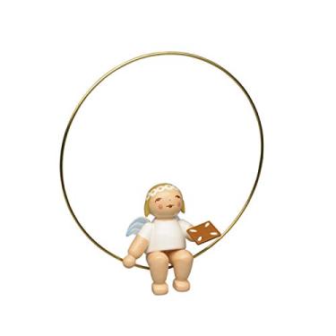 Imagem de Anjo de árvore de Natal Wendt & Kuhn em anel, com estatueta de gengibre