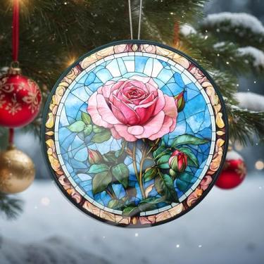 Imagem de Acrílico colorido, apanhador de sol, decoração de janela suspensa de coruja, arte de parede de arco-íris, para sala de estar, quarto, varanda, interior e exterior, jardim, enfeites de Natal 19 x 19 cm