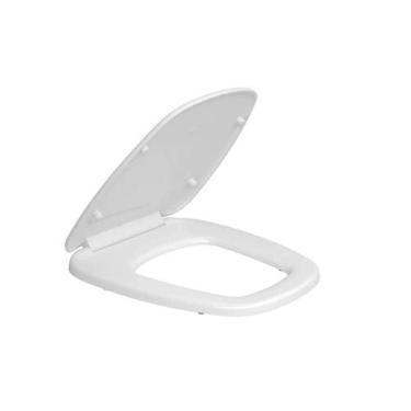 Imagem de Assento Plástico Monte Carlo Branco Gelo 440x370mm Com Microban - Deca