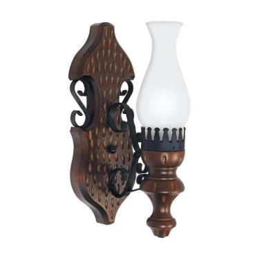 Imagem de Arandela Rústica Envelhecido 1 Lâmpada 700E