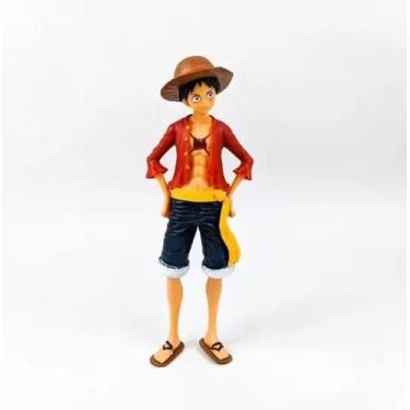 Imagem de Boneco Anime One Piece Monkey D. Luffy 18CM