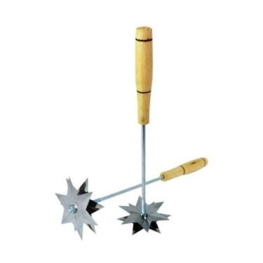 Imagem de Kit 2 unidades amassador de batata inox tupy ralo/armando, Amarelo Cla