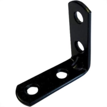 Imagem de Cantoneira Moveis Zamar Preta 1.1/2 '' 04 Pecas