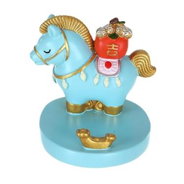 Imagem de Ｂｅｓｇａ Decorações para o Ano Chinês do Cavalo 2026: Mascote, Suporte para Celular, Estátua de Cavalo, Enfeite para Carro, Mesa, Sala de Estar, Presente, 1227