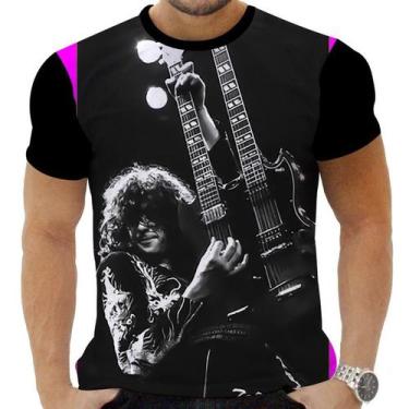 Imagem de Camiseta Camisa Personalizada Rock Clássico Led Zeppelin 14 - Obsidian