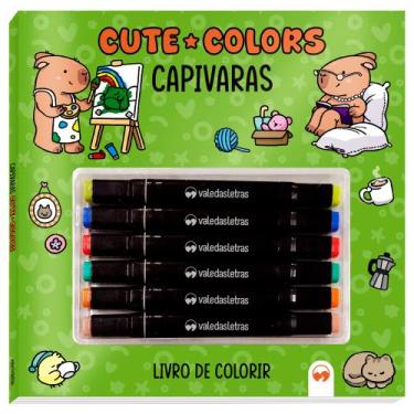 Imagem de Livro - Cute Colors - Capivaras