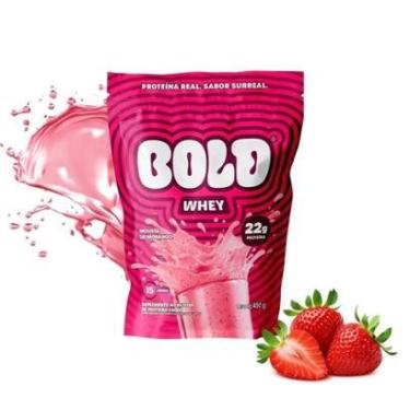 Imagem de BOLD Whey Mousse de Morango 450g-Unissex