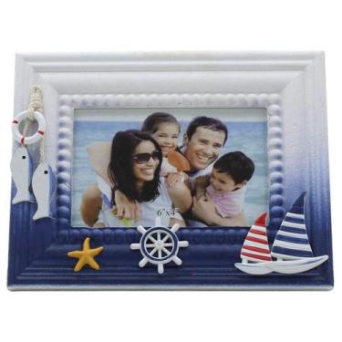 Imagem de Porta Retrato Náutico Marinho Timão - Gici Decor