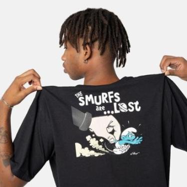 Imagem de Camiseta The Smurfs Are Lost Lost-Masculino
