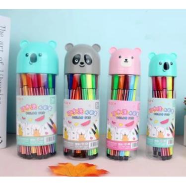 Imagem de Estojo Infantil de Canetinhas Ursinho