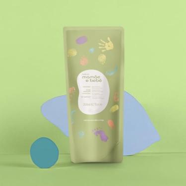 Imagem de Mamãe e Bebê Loção Hidratante Refil, 200ml, Pele Sensível