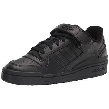 Imagem de adidas Tênis masculino Forum Low, Preto/Preto/Preto, 8.5