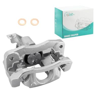 Imagem de AULINK 68029849AA Conjunto de pinça de freio a disco traseiro esquerdo com suporte para Dodge Grand Caravan Chrysler Town & Country 2008-2012, Ram C/V 2012, Volkswagen Routan 2009-2012 lado do