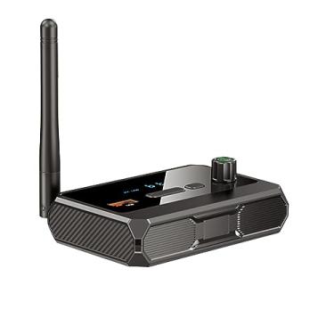 Imagem de Receptor sem fio de música de áudio Bluetooth 5.3, vários métodos de conexão, interfaces AUX/RCA/fibra óptica digital/U Disk