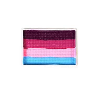 Imagem de Pintura para Rosto e Corpo Paleta de Split Cakes Qualidade Profissional à Base Água Não Pinturas Halloween Cosplay Festa