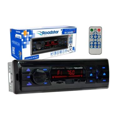 Imagem de Auto Rádio Roadstar Rs2604br Plus Bluetooth