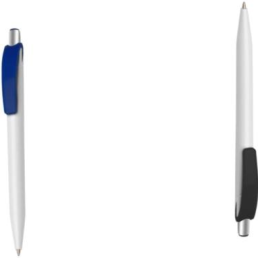 Imagem de Caneta Esferográfica Executiva, Metal Preto Fosco, Retrátil, Escrita Azul, Grip Metálico, Corpo Cilíndrico, 0.7mm, para Escrita Geral, 14cm design (Verde 2)