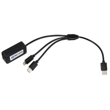 Imagem de Adaptador CarPlay sem fio para motocicleta compatível com Harley Touring CVO Street Road Glide FLHX FLTR 2009-2022 (HW-2213)