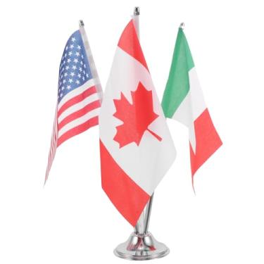 Imagem de Lurrose de Mesa Estados Unidos, México E Canadá: Mini de Mesa para Escritório Com Base - Acessório para de Escritório