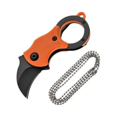 Imagem de Mini Canivete De Chaveiro Em Aço Inoxidável Portátil Para Camping Mult
