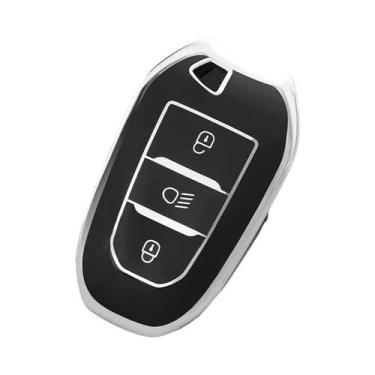 Imagem de Capa De Chave De Carro TPU Para Peugeot Citroen DS 308 408 508 2008 30