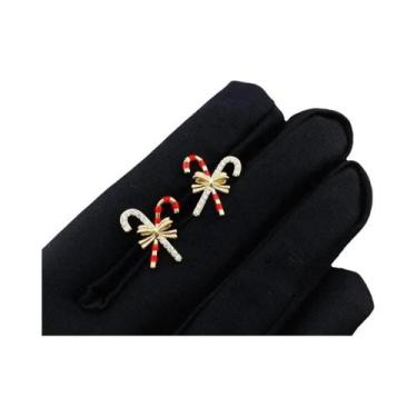 Imagem de Brincos De Laço Com Strass Para Mulheres E Meninas, Joias De Moda Para