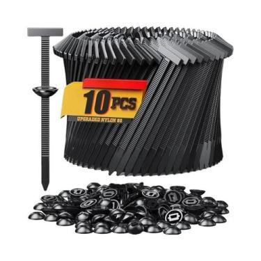 Imagem de Abraçadeira De Nylon Reforçada Com Fivela E Botão Para Fixação De Carr