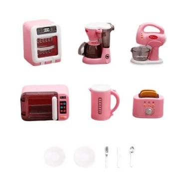 Imagem de Conjunto De Máquina De Café E Batedor De Ovos Para Casa De Bonecas, Ac