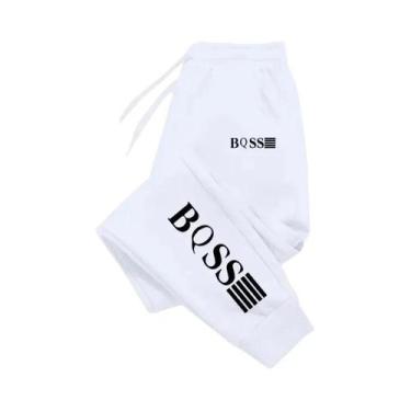 Imagem de Calças De Moletom Masculinas Tendência De Moda 2024 Impressas Alta Qua