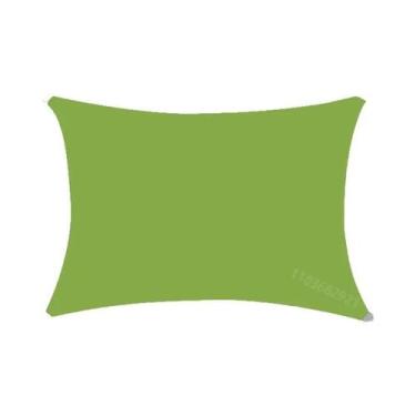 Imagem de Toldo Retangular Impermeável Para Exterior, Sombra Solar Para Jardim, 