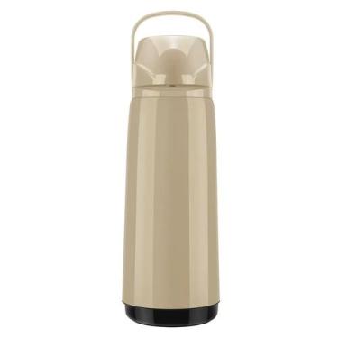 Imagem de Garrafa Térmica Air Pot Slim 1,8L Invicta Capuccino