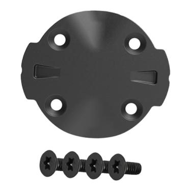 Imagem de Dynwave Base para ciclocomputador de bicicleta com parafusos, peça de reposição para velocímetro, ideal para reparos em oficinas e atividades ao ar livre.