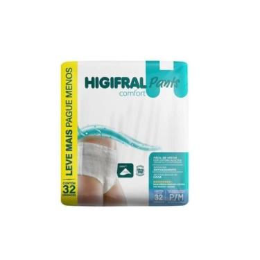 Imagem de Roupa Intima Adulto Higifral Pants Confort P/M 32UN