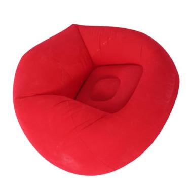 Imagem de Espreguiçadeira Inflável, Cadeira Inflável Dobrável, sofá Portátil Inflável Em PVC, Cadeiras de Acampamento Infláveis ​​para Sala de Estar, Quarto, Varanda, Viagens de Escritório