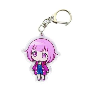 Imagem de Chaveiro Acrílico Colorido De Cosplay PJSK Project Sekai Com Pingente 