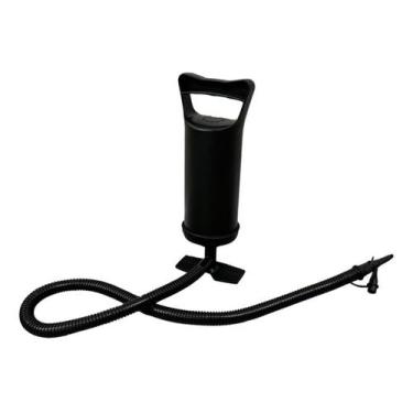 Imagem de Bomba Ar Manual Dois Bicos Infláveis Colchão Botes Piscinas Importway