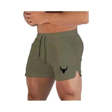 Imagem de Bermuda De Basquete Masculina De Secagem Rápida E Respirável Com Padrã